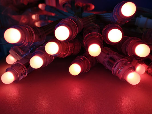 Rood Openlucht LEIDEN van IP67 DC5V 12MM Pixellicht voor Kanaalbrieven