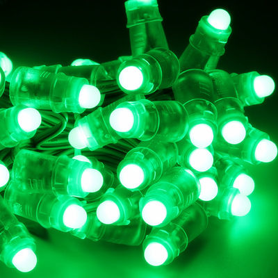 Gelijkstroom 12V Groene 12mm Epistar 0,1 Watts Geleide Pixellamp