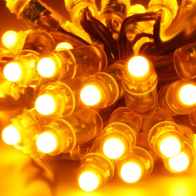 Gele Kleuren12v IP67 0.13W 12MM LEIDENE Pixelmodule