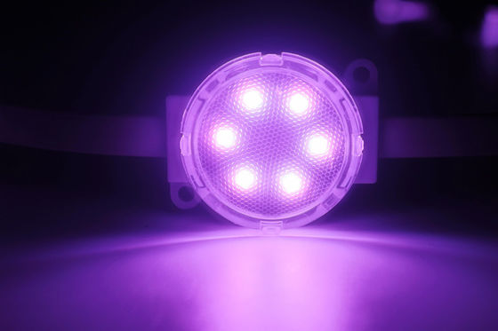 IP67 waterdichte RGB LEIDEN van 1.5W gelijkstroom 24V 40mm Pixel