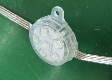 Van waterdichte IP67 6pcs 5050 RGB LEIDENE van SMD het Licht Pixelstirp voor Winkelcomplex Decorarion