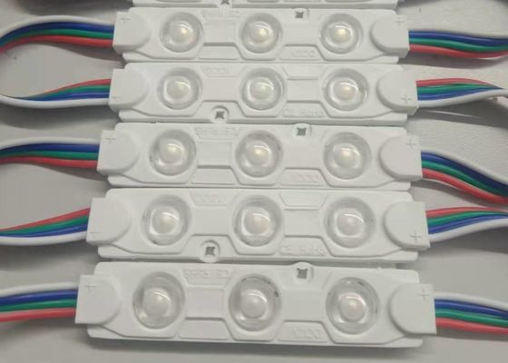 5050 Smd 3 leidden LEIDENE van de Module0.75w 12v Ip67 RGB Injectie Module Geleide Strook Lichte Module