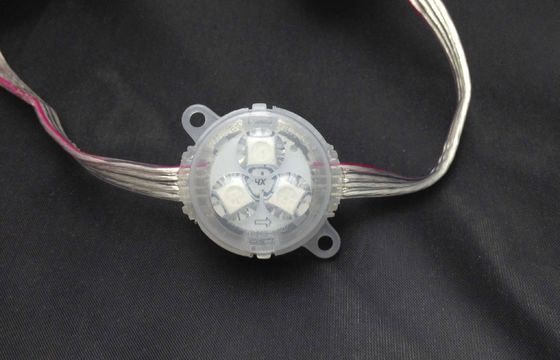 Outdoor DMX512 Paralleled RGB Light String LED Pixel Module With PC Material Shell