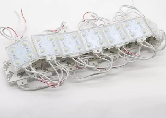 12V vierkante Geleide Module voor de Openlucht Witte Geleide Backlight Module van de Reclamedoos 4leds 1w