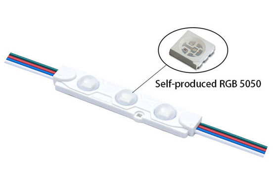 Waterdichte RGB Geleide de Modulelichten SMD5050 van DC12V 0.72W