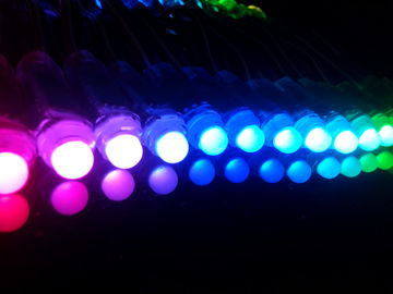 LEIDENE van het de volledig-Kleurenpixel van IC UCS1903 van RGB leiden Verlichtings12mmh Staw Hoed
