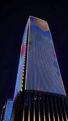 RGB DMX-Pixel LEIDENE Band Openlucht Waterdicht voor de Bouw van de Decoratie van Verlichtingskerstmis